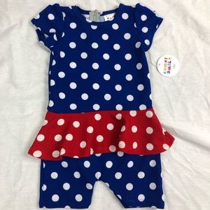 Dot Dot Smile Polka Dot Romper
